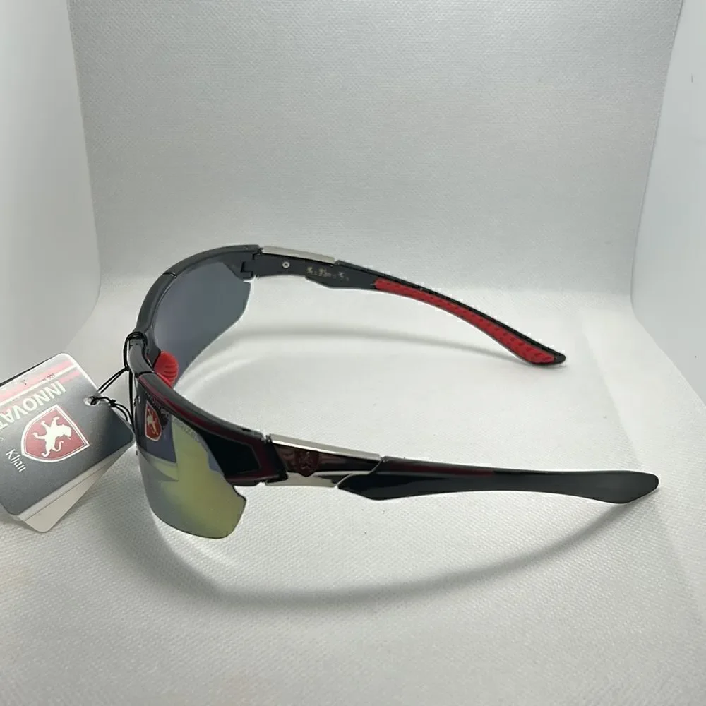 Khan Mens Mirrored Sunglasses